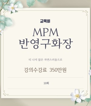 MPM 반영구화장 강좌